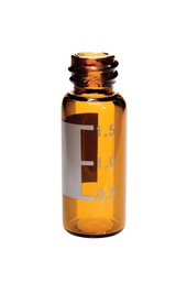 [P4819-02781] ChraSep, 2ml Amber vial, 9-425 screw top, graduated with writing area, 100pcs, Part Number: P4819-02781