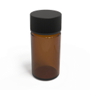 ChraPart # P4621-00386, alternative to part# 18-33- 1895, 20mL Screw-Thread Storage Vial kit – Amber [100 vials/box with cap/seal]