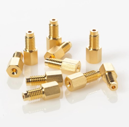 Screw, Comp., 10-32, 304SS, (Gold-Plated), 10/pk, alternative to Waters®, Part Number: 700002645