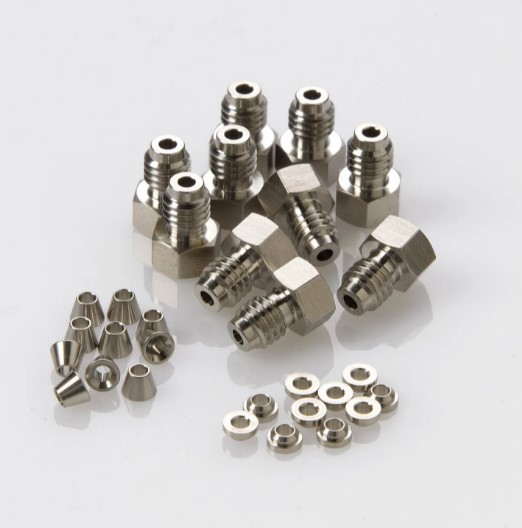 Swagelok® Style Compression Fitting Kit, 10/pk, alternative to Agilent®, Part Number: 5062-2418
