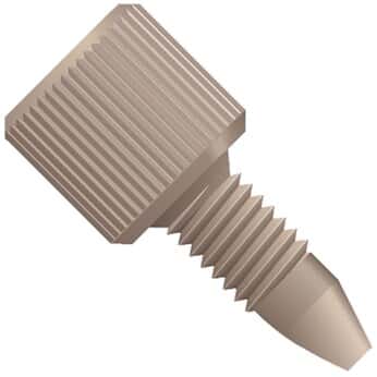 Fingertight One Piece 10-32 PEEK™ Male Nut/Ferrule for 1/16&quot; OD Tubing, alternative to -, Part Number: F-120