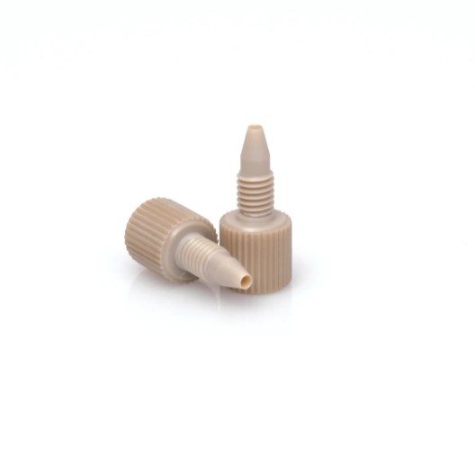 PEEK™ Fitting, 1/16&quot; OD (2/pk), alternative to Agilent®, Part Number: 0100-1516