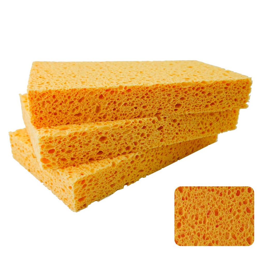 Cellulose Sponges 7,6cm x 4cm, 10pk, Part Number: C201352380