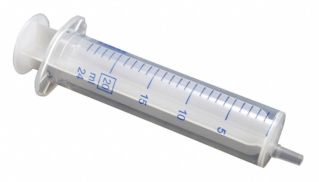 ChraSep, Syringe Luer Slip 20ml plastic disposable for HPLC solvent, 10pk, Part Number: P19207-C00020