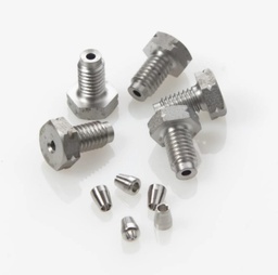 [C2313-19610] Compression Screws &amp; Ferrules, 1/16&quot;, SS, 5/pk, alternative to Waters®, Part Number: WAT025604