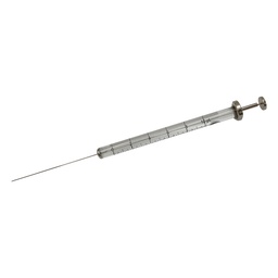 [002000] Syringe 10 µL fixed needle with 5 cm 0.47 mm OD bevel tipped needle, 1PK, Part Number: 002000