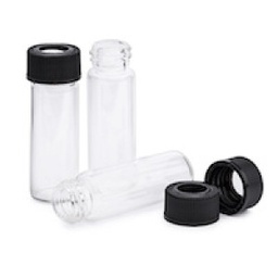 [5182-0551] Vial 13mm Clear Glass Screw Thread Vials, 4ml wash/waste vial 25/PK, Part Number: 5182-0551