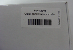 [6044.2310] Outlet check valve unit, VH-P1, Part Number: 6044.2310