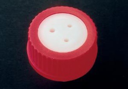 [CG-1158-12] GL-45 Cap Assembly, Red, 1/8&quot;, Part Number: CG-1158-12
