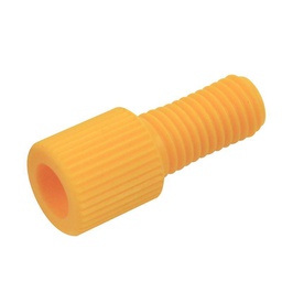 [CG-1164-N-01] Nut, Flangeless, 1/16&quot;, Yellow, Tefzel, Part Number: CG-1164-N-01
